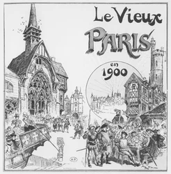 El viejo París, para la Exposición Universal de 1900